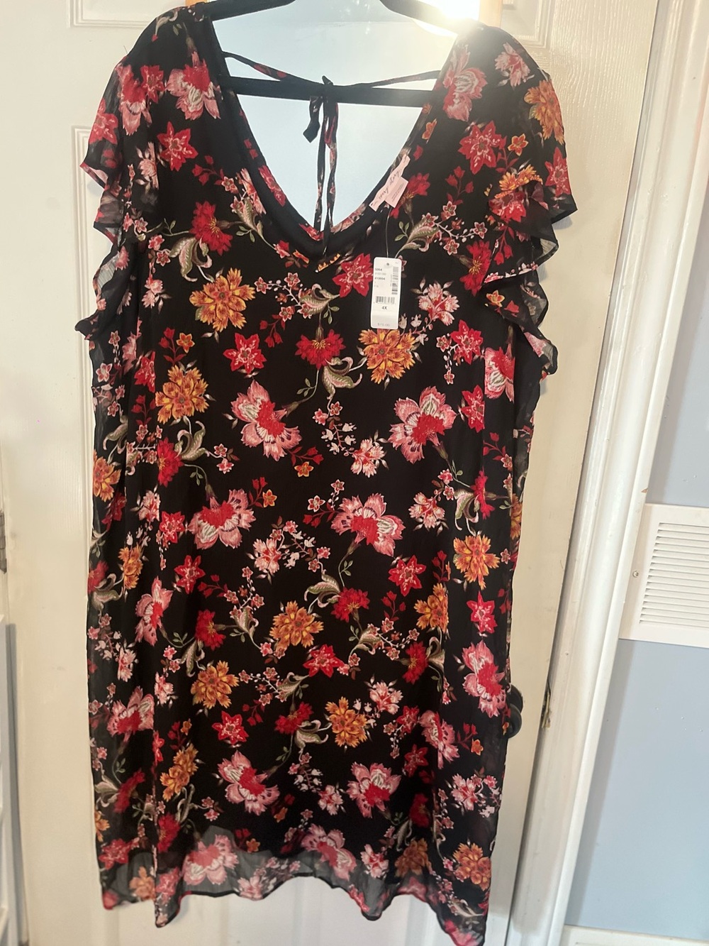 Size 4X Summer Dress BNWT Penningtons Floral Midi Dress